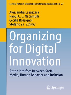 cover image of Organizing for Digital Innovation